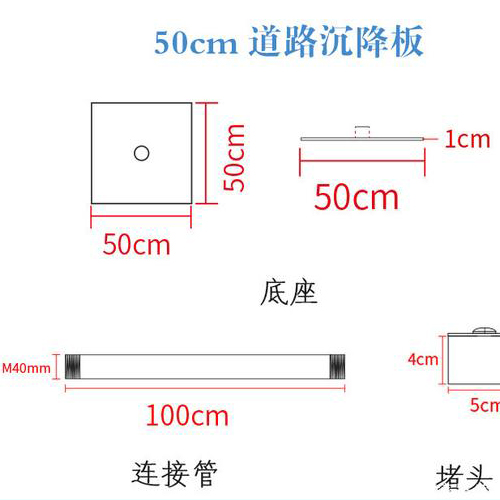 曲靖沉降板规格型号如何选择？